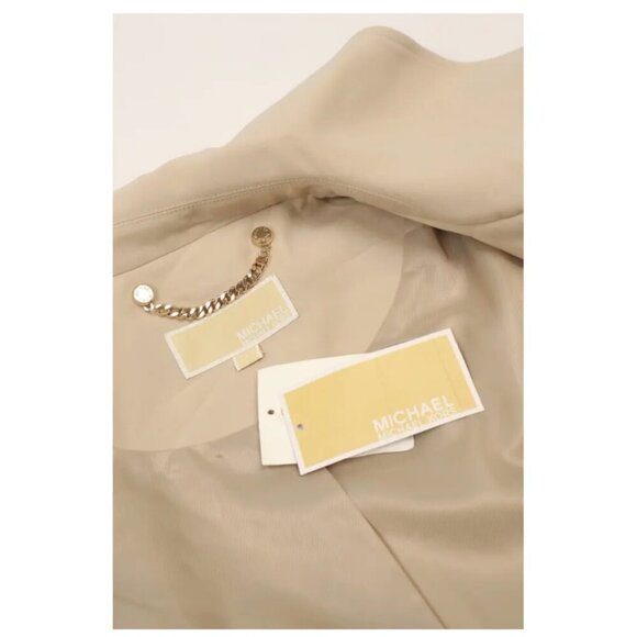Michael Kors trench coat BEGIE Size M NEW WITH TAG! - Picture 5 of 5